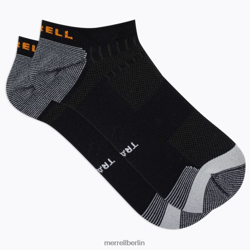unisex Merrell Schwarz Trail Runner leichte No-Show-Socke Zubehör PTTR4P219