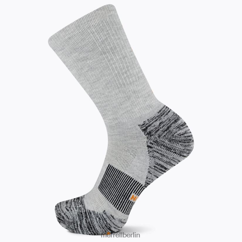 unisex Merrell graues Heidekraut Thermo-Trailrun-Crew-Socke Zubehör PTTR4P486