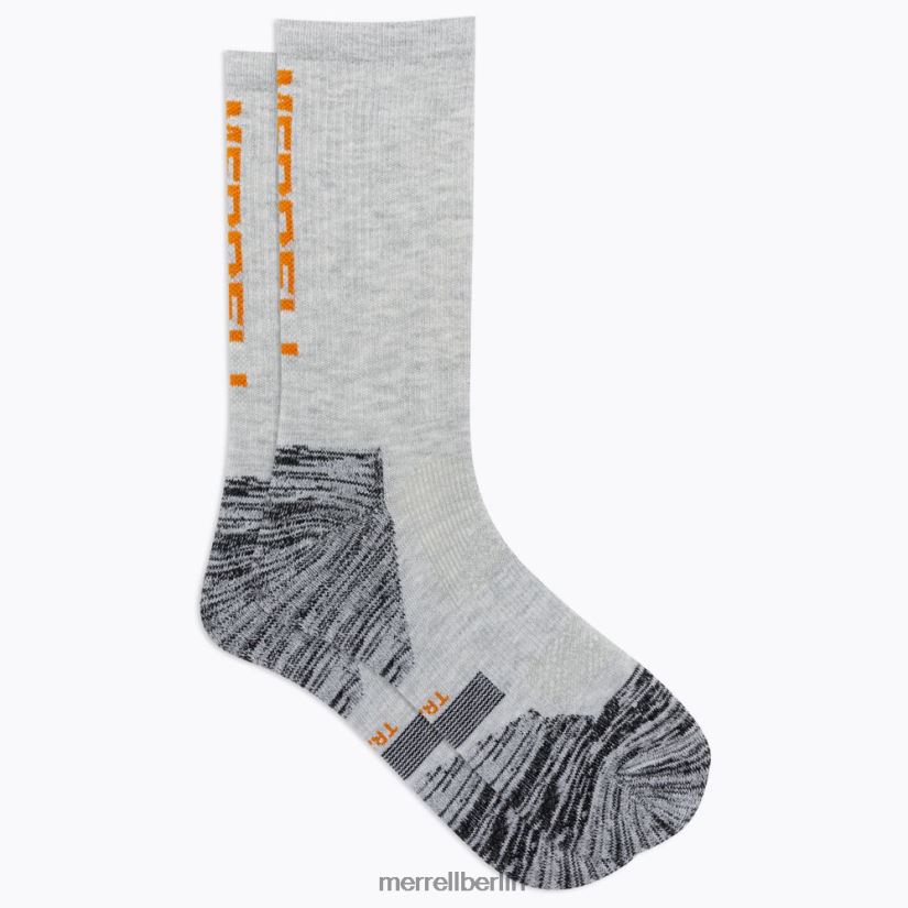 unisex Merrell graues Heidekraut Thermo-Trailrun-Crew-Socke Zubehör PTTR4P486