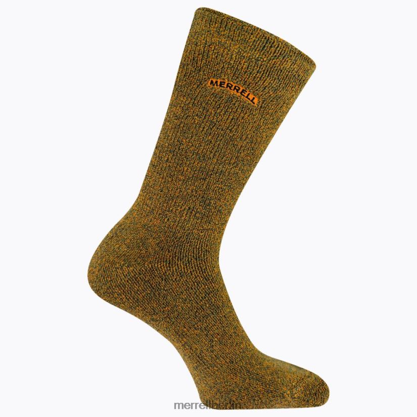 unisex Merrell orange Gepolsterte Crew-Socke nach dem Sport Zubehör PTTR4P215