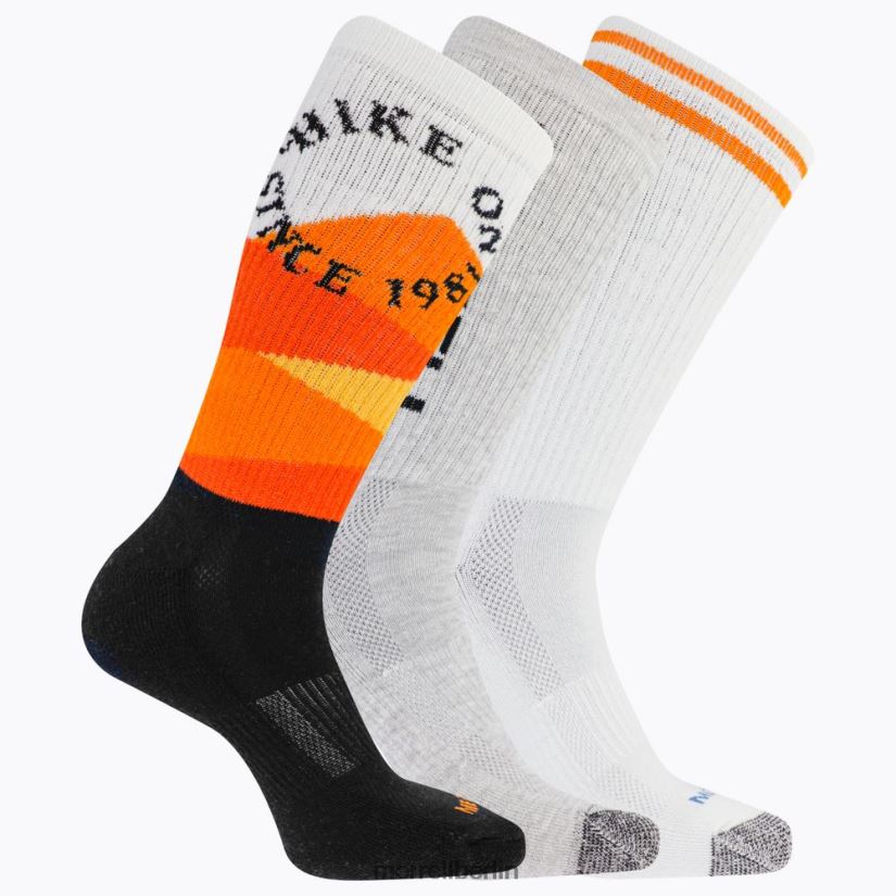 unisex Merrell schwarz sortiert Recycelte Crew-Socken im 3er-Pack Zubehör PTTR4P310