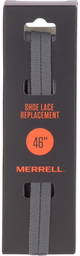 unisex Merrell Holzkohle flache Schnürsenkel Zubehör PTTR4P344