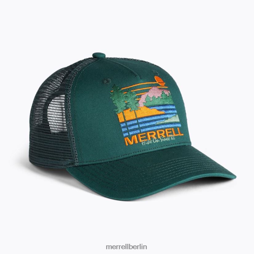 unisex Merrell Meeresmoos Trucker-Mütze am Seeufer Zubehör PTTR4P378