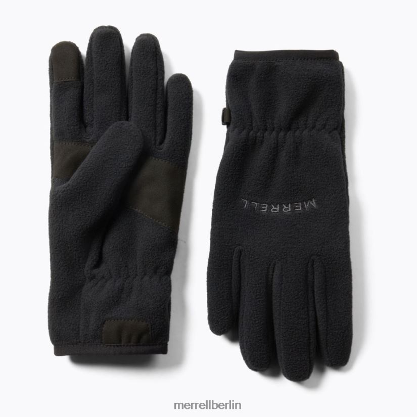 unisex Merrell Schwarz klassischer Fleece-Handschuh Zubehör PTTR4P413